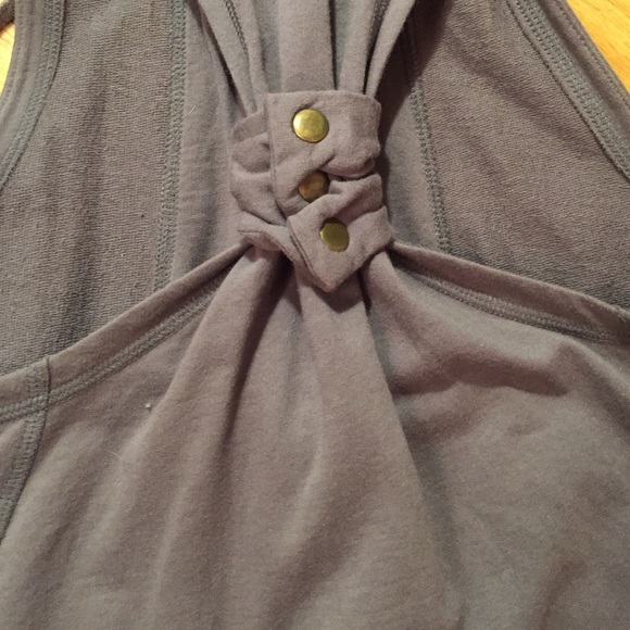 Kimchi Blue awesome hoodie vest w/pockets & zipper - Picture 2 of 4